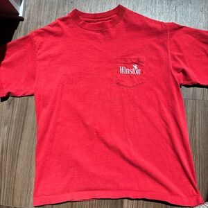 vintage winston cigarettes graphic tee